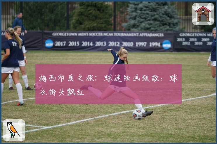 梅西印度之旅：球迷绘画致敬，球衣街头飘红