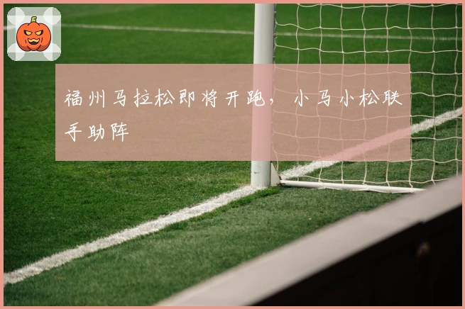 福州马拉松即将开跑，小马小松联手助阵